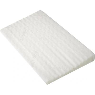 New Baby BASIC Dojčenský vankúš klin do postieľky biely 59x37