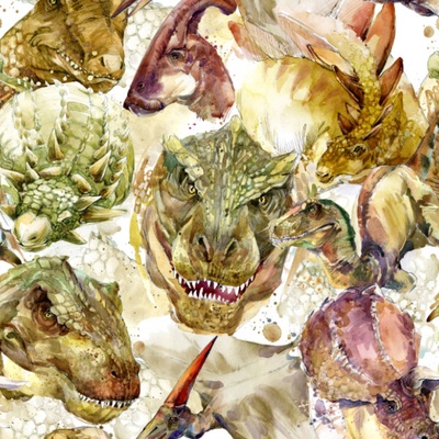 Funkčný termo úplet s počesom dinosaury