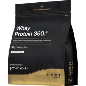 The Protein Works Суроватъчен протеин 360 ® 600 g ягоди & крем