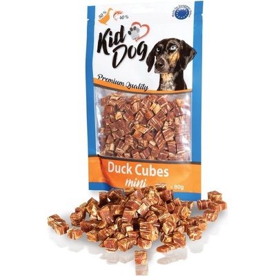 Kid Dog Mini kocky z kačacieho mäsíčka a tresky 80 g