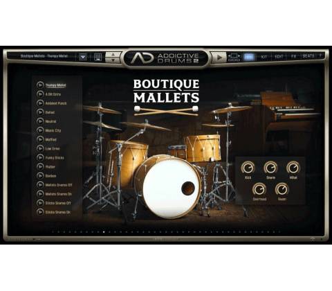 XLN Audio AD2: Boutique Mallets