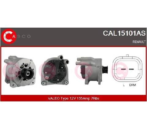 Generátor CASCO CAL15101AS