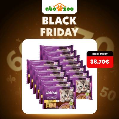 Whiskas kapsička Casserole Junior hydinový výber v želé 13 x (4 x 85g)