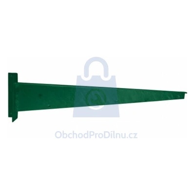 Bavolet pro brány a branky ZN+PVC, rovný levý, balení 1 ks