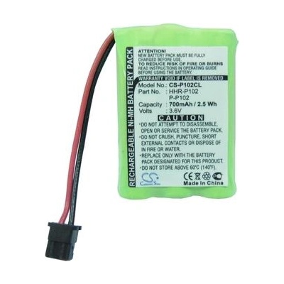 Cameron Sino Батерия за телефон 3* ААА 3.6V NiMH 700mAh GPT207 за Panasonic KX-TC1210 Cameron Sino (CS-P102CL)