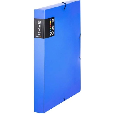 Kartonpp Plastový box s gumičkou Karton PP Opaline, modrý