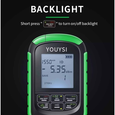 Измервател на оптична мощност (Power Meter) (4в1 Измервател на оптична мощност)