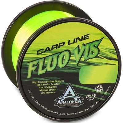 Anaconda Fluo Vis zelená 1200 m 0,36 mm