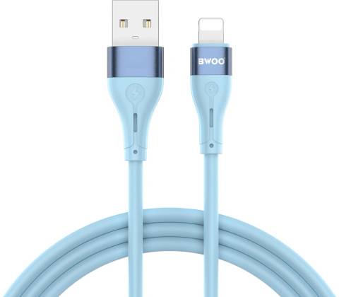 Bwoo X280L USB Lightning 1m modrý