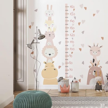 Decono Детски Фототапет Ръстомер с Животни