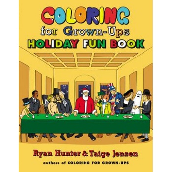 Plume Coloring for Grown-Ups Holiday Fun Book | Ryan Hunter