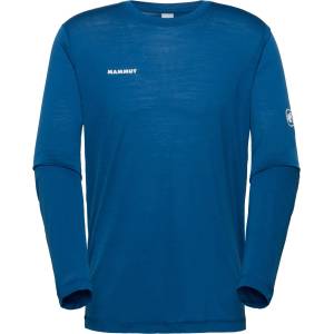 Mammut Мъжка спортна тениска Mammut Tree Wool Firstlayer Longsleeve Sport shirt - Tschiel - размер XL (216-3761-0514)