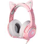 Onikuma K9 Cat pink Слушалки