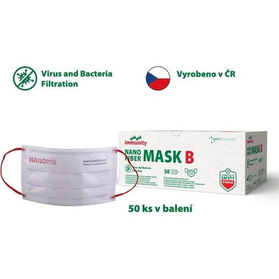 BATIST Nanorouška Nanofiber mask B 50 ks – Zboží Mobilmania