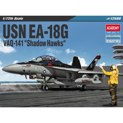 Academy Model Kit letadlo 12560 EA-18G VAQ-141 Shadowhawks 36-12560 1:72
