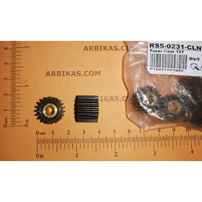 Compatible Зъбно колело 19Т (Изпичаща секция) медно, hp 4/ 4+/ 5, rs5-0231 (rs5-0231)