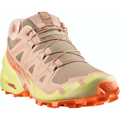 Salomon Speedcross 6 W L47985000 burro/sunny lime/almond cream – Zboží Dáma