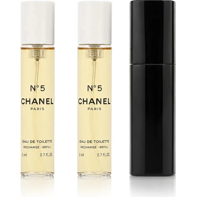 Chanel No 5 Eau Premiere EDT plniteľný 20 ml + EDT náplň 2 x 20 ml darčeková sada