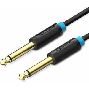 Vention Кабел Vention BAABG, от Jack 6.35mm(м) към Jack 6.35mm(м), 1.5m, черен (BAABG)