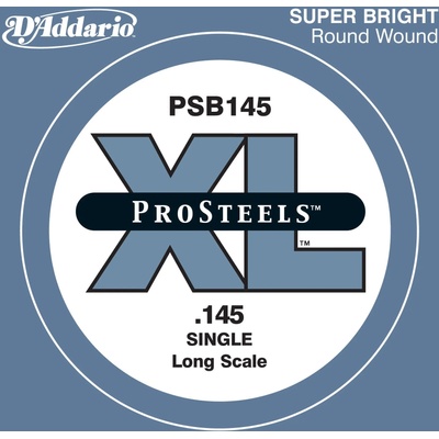 D'Addario PSB145 Еденична струна за бас китара