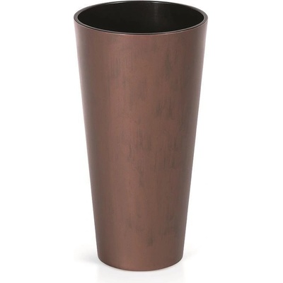 Prosperplast Kvetináč TUBUS Slim Corten 250x476 mm, medený, vložka