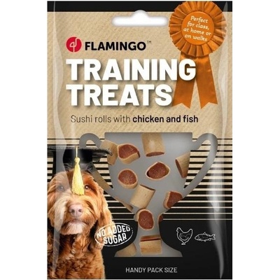 FLAMINGO Training Treats Sushi Rolls with Chicken and Fish 60 g