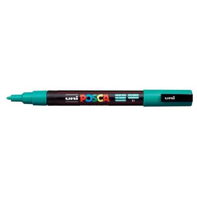 uni POSCA PC-3M филц, 0.9-1.3 mm, Emerald green (PC-3M EMERALD GREEN(E))
