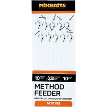 Mikbaits Method Feeder návazce Se Zapichovacím Hrotem vel.10 10ks