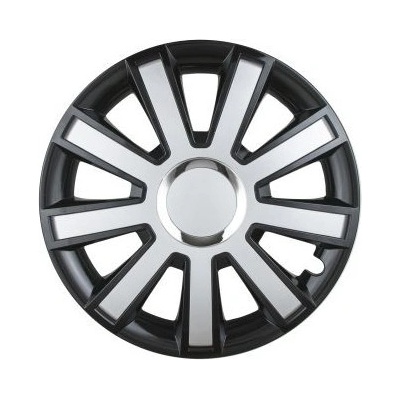 Leoplast Тасове за джанти Flash черно / сребро - 14