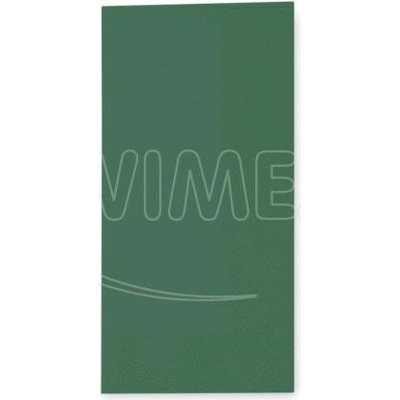 Wimex Obrúsok 1/8 skladanie 3vrstvý tmavozelený 250 ks 33x33cm