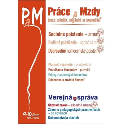 PaM č. 9-10 / 2023 - Sociálne poistenie