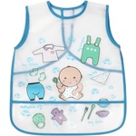 Babyono Детска престилка Babyono - Котки, синя (5901435407134) - ozone