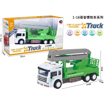 Image 1 of Armtoys ДЕТСКИ КАМИОН С ВИШКА + ЗВУК В КУТИЯ