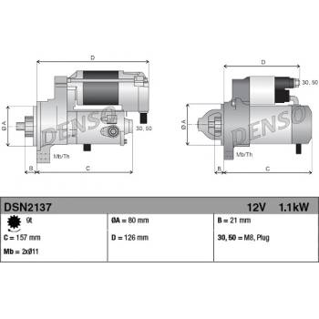 Startér DENSO DSN2137