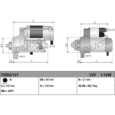 Startér DENSO DSN2137
