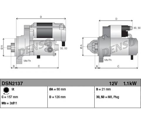 Startér DENSO DSN2137