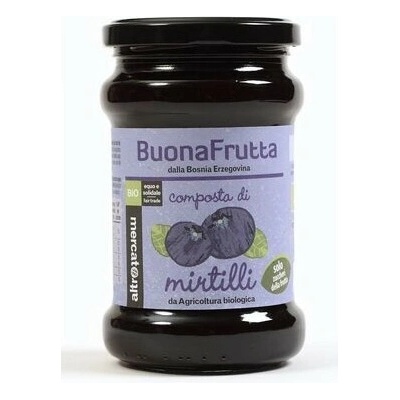 AltroMercato Bio borůvková marmeláda z Bosny a Hercegoviny, 340 g