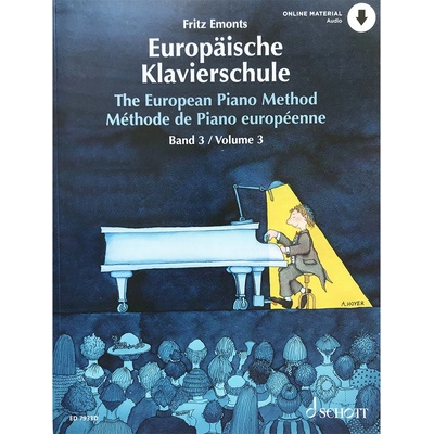 F. Emonts Európska klavírna škola 3.diel