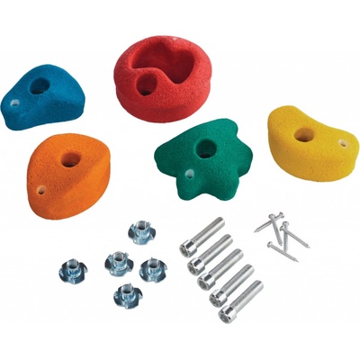 KBT Lezecké kamene MIX color large set 5 ks