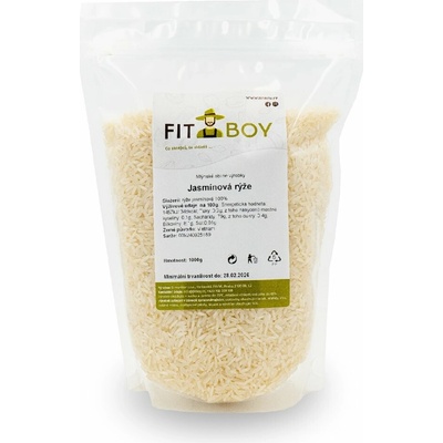 Fitboy Jazmínová ryža 1 kg