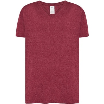 JHK pánske tričko JHK270 burgundy heather