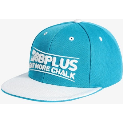 8b+ Snapback Cap Eat More Chalk blue/white