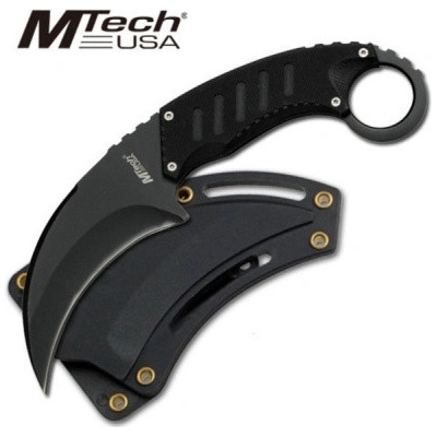 MTech Tactical Karambit 7 3/4" overall, , MT665BK