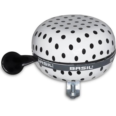 Basil Big Bell Polkadot Black White