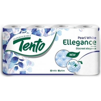 Tento Pearl White 8 ks