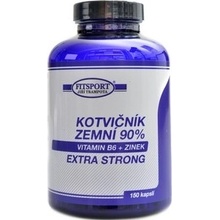 FitSport Nutrition Kotvičník zemní 90% + Vitamin B6 + Zinok 150 kapsúl