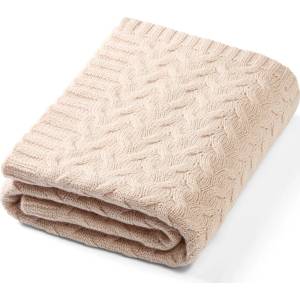 Babyono Мериносово одеяло BabyOno - 75 х 100 cm, светлобежово (5901435417256) - ozone