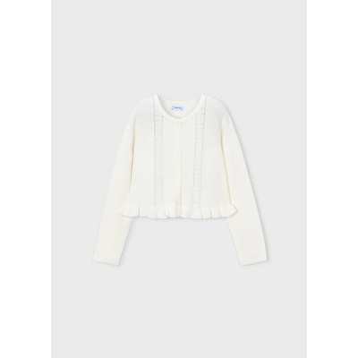 Mayoral svetr rozepínací se vzorem smetanový – Hledejceny.cz