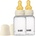 Bibs Комплект РР бебешки бутилки с аксесоари Bibs - Ivory, каучук, 150 ml, 2 броя (5116216)