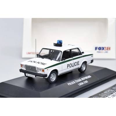 Foxtoys FOX18 Lada 2107 Policie Česká Republika 1:43
